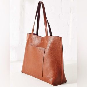 Urban outfitters faux leather tote